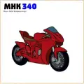 wzor haftu,motyw haftowany, haftowana grafika, motor