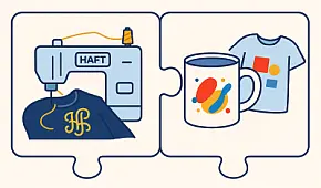 Haft komputerowy w Łaziskach - profesjonalne hafty na odzieży i nadruki na kubkach