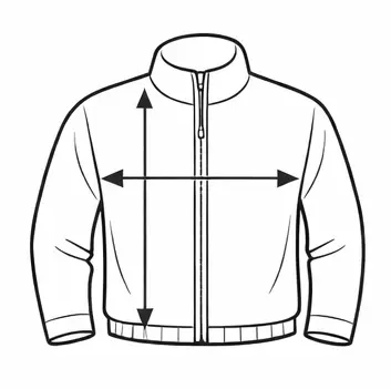 Tabela rozmiarów JHK PORA 210 POLO REGULAR MAN