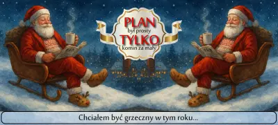 Kubek świąteczny z mikołajem 