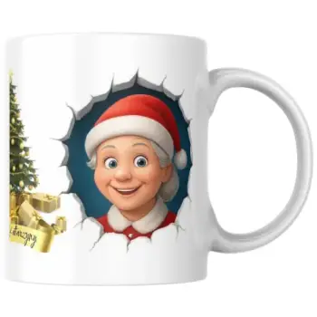 kubek z nadrukiem, Pani Mikołajowa, świąteczny kubek z imieniem