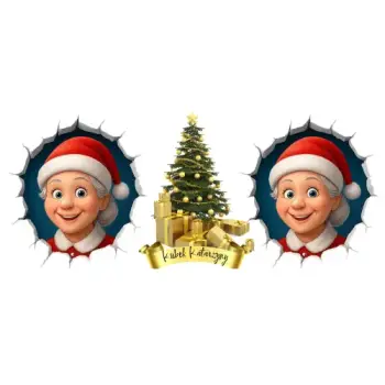 kubek z nadrukiem, Pani Mikołajowa, świąteczny kubek z imieniem