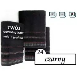 Dziecięcy ręcznik przedszkolny z haftem imię + grafika