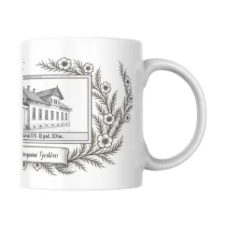Kubek 330 ml – Folwark Łaziska – „Ocalić od zapomnienia”