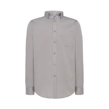 Koszula wizytowa, męska. Srebrna XL