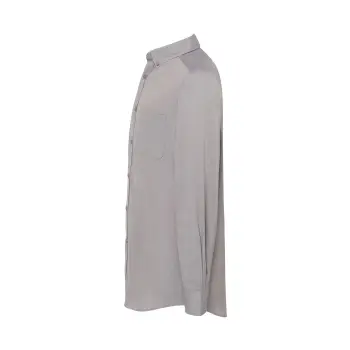 Koszula wizytowa, męska. Srebrna XL